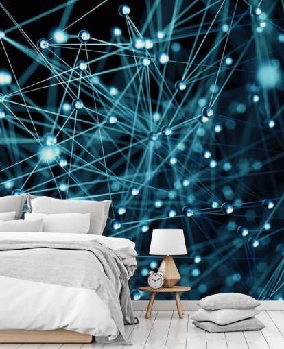 Estrutura molecular Science Wallpaper 