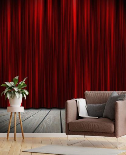 Palco teatrale con tende rosse sotto i riflettori Theatre Stage Wallpaper Palco teatrale con tende rosse sotto i riflettori Theatre Stage Wallpaper