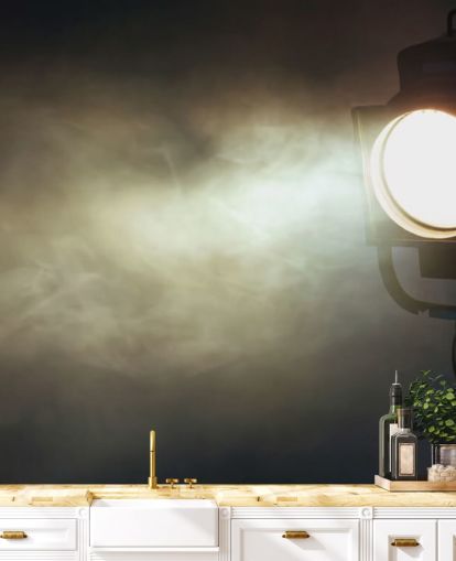 Theatre Spotlight with Smoke Theatre Spotlight Wallpaper 