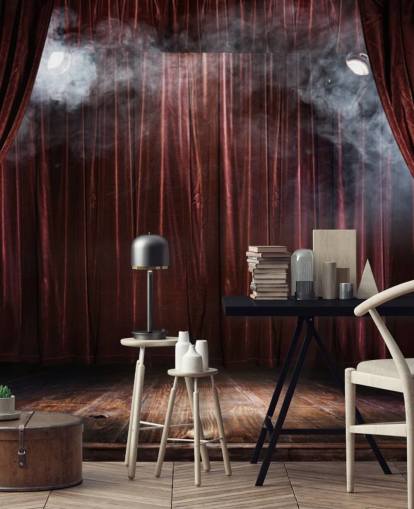 Magic Theater Stage Wall Mural
