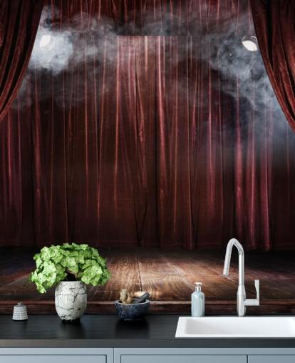 Magic Theater Stage Wall Mural
