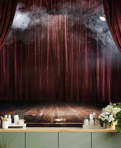 Magic Theater Stage Wall Mural