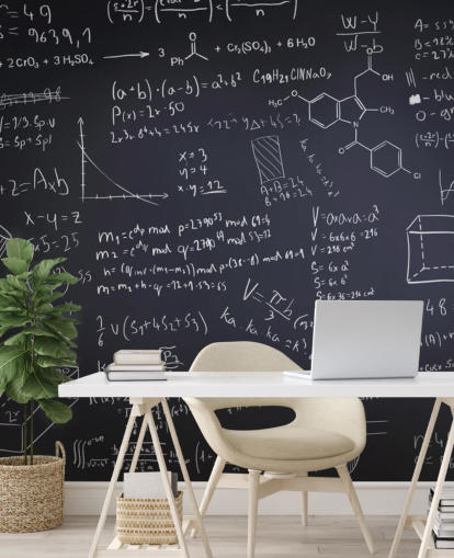 Décoration murale tableau noir