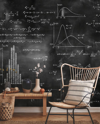 Matematikk Fysikk Formler på tavla Maths Wallpaper 