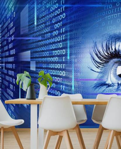 Eye on Technology Muurschildering