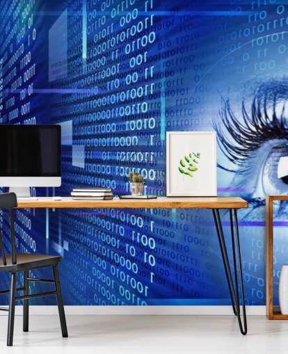 Eye on Technology Wall Mural