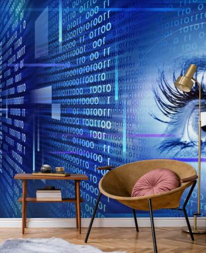 Papier Peint Fresque Eye on Technology