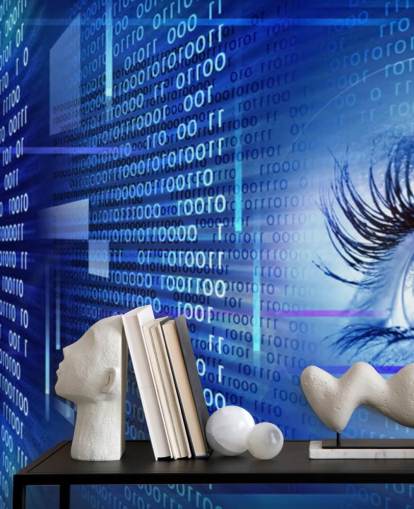 Eye on Technology Wall Mural