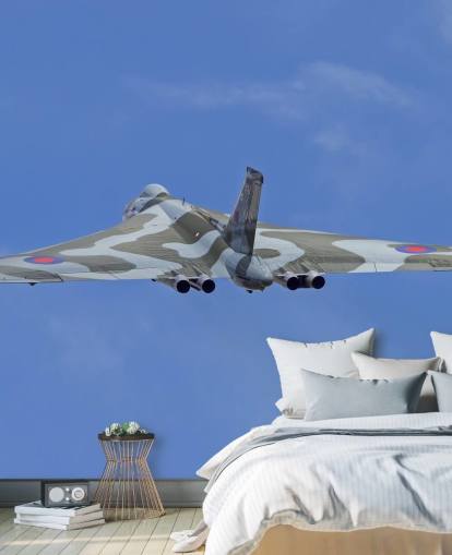 Avro Vulcan Bomber Bakfra Veggmaleri