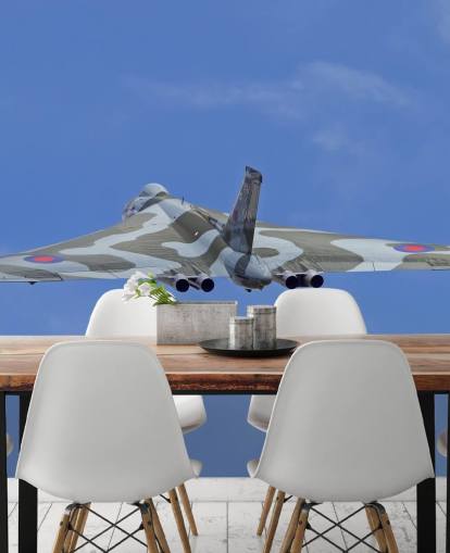 Decorazione murale con vista posteriore Avro Vulcan Bomber