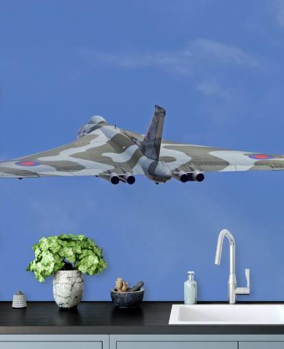 Avro Vulcan Bomber Rear View Wall Mural