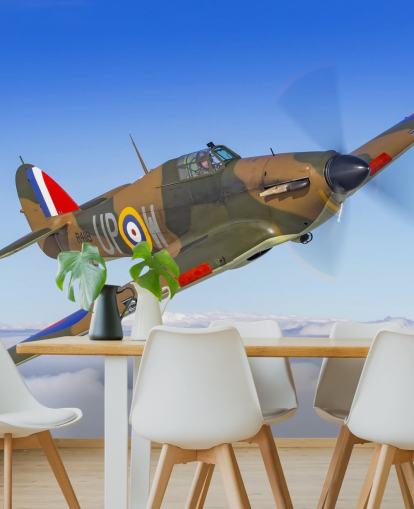 Fondo de pantalla de avión de huracán Fondo de pantalla de avión de huracán