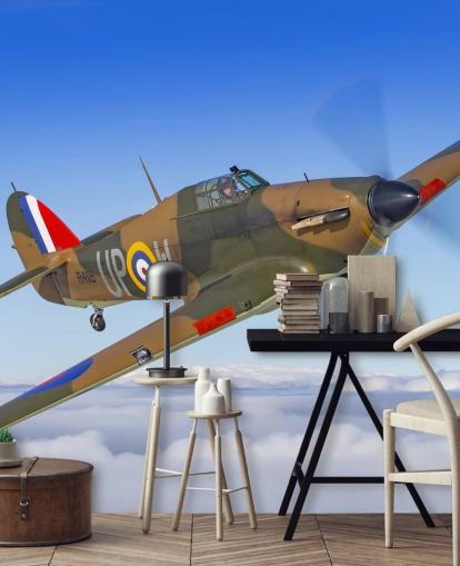 Hurricane Plane Above Clouds Wallpaper Hurricane Plane Above Clouds Wallpaper