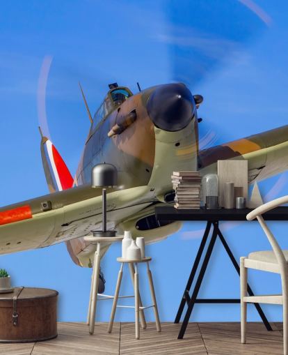Huracán de la batalla de Gran Bretaña Papel pintado de avión
