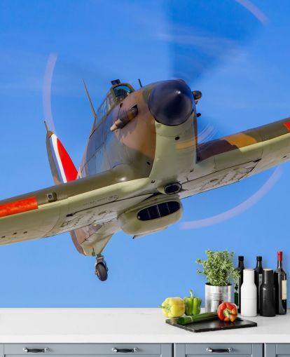 Huracán de la batalla de Gran Bretaña Papel pintado de avión