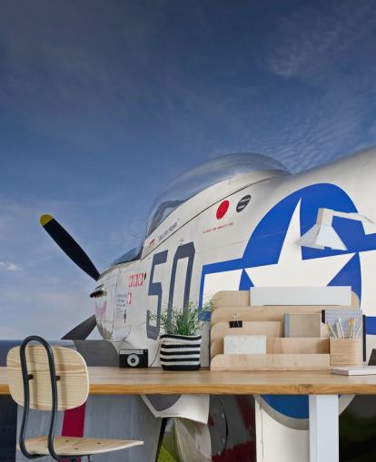 Close Up of Plane Wallpaper