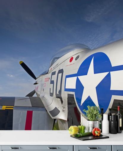 Close Up of Plane Wallpaper