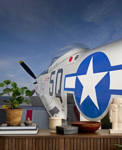 Close Up of Plane Wallpaper