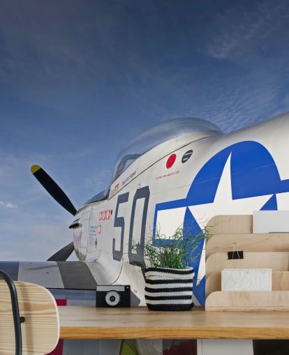 Close Up of Plane Wallpaper