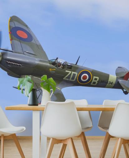 War Airplane Wall Mural War Airplane Wall Mural