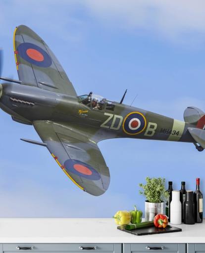 War Airplane Wall Mural War Airplane Wall Mural