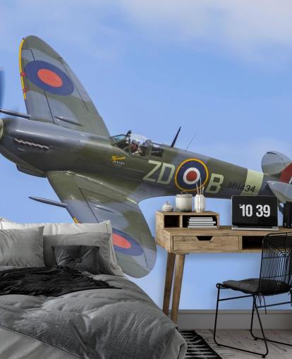 War Airplane Wall Mural War Airplane Wall Mural