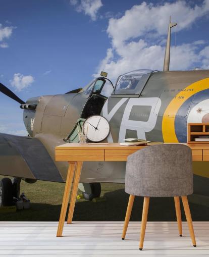 Parked Plane Wallpaper