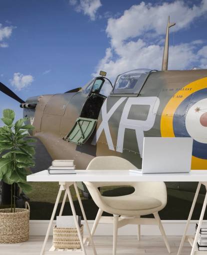 Parked Plane Wallpaper