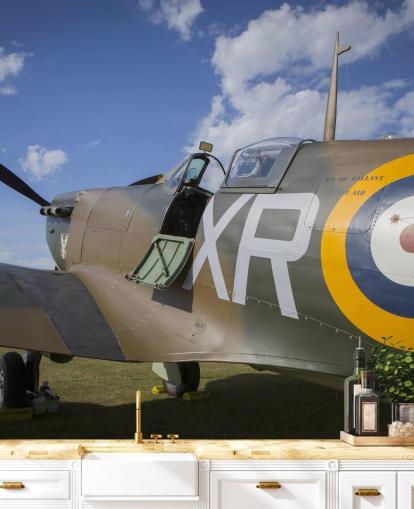 Parked Plane Wallpaper