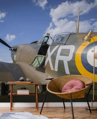 Parked Plane Wallpaper