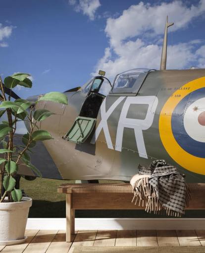 Parked Plane Wallpaper