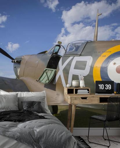 Papier peint Parked Plane