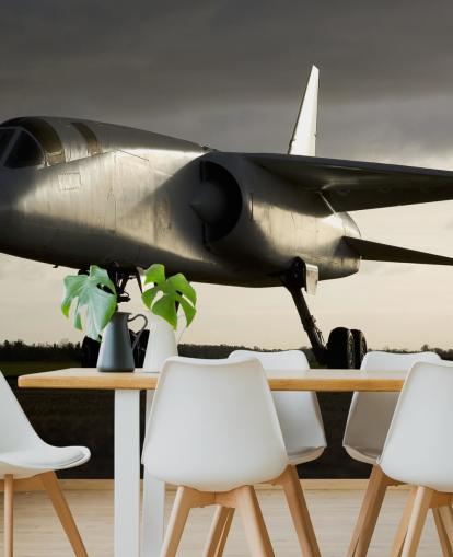 Plane på gulvet tapet