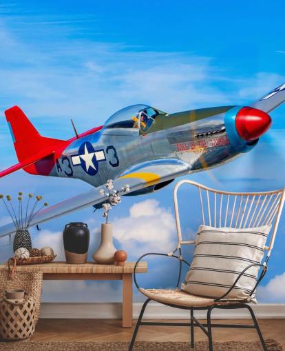 Aeroplane in Blue Sky Wallpaper Aeroplane in Blue Sky Wallpaper