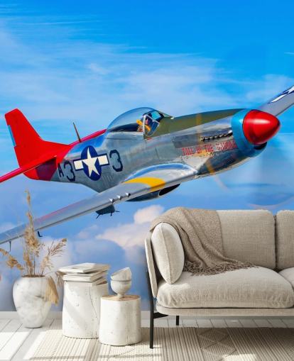 Aeroplane in Blue Sky Wallpaper Aeroplane in Blue Sky Wallpaper