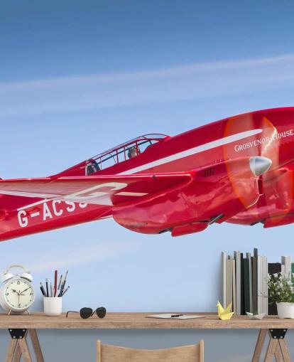 Papier peint Red Plane Papier peint Red Plane