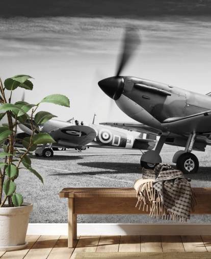 Kampen samling legender väggmålning