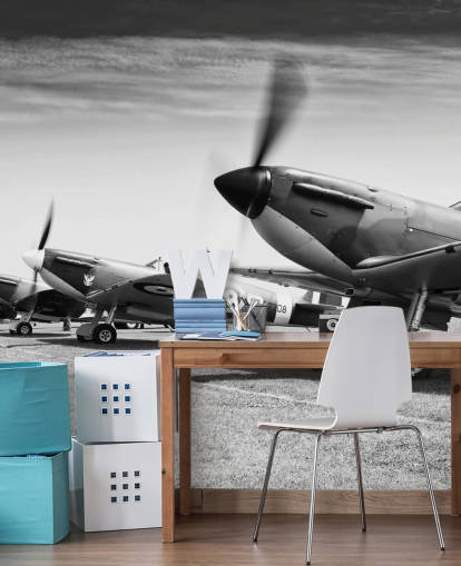 Die Kampfesammlung Legenden Wandgemälde