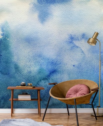 Hvid og hvid akvarel Baggrund