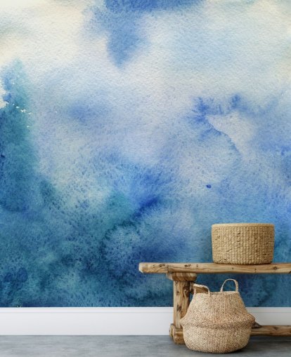 White and White Watercolor Wallpaper White and White Watercolor Wallpaper