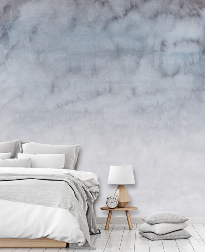 Light Gray and White Watercolour Wallpaper Light Gray and White Watercolour Wallpaper