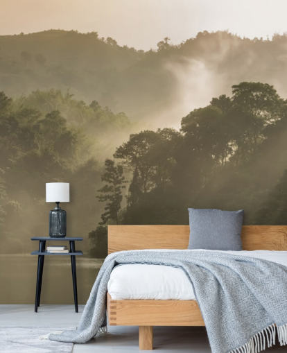 Papel Pintado Río y Bosque Papel Pintado Río y Bosque