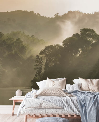 River and Forest Wallpaper