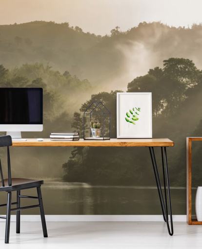 Fluss und Wald Wallpaper Fluss und Wald Wallpaper