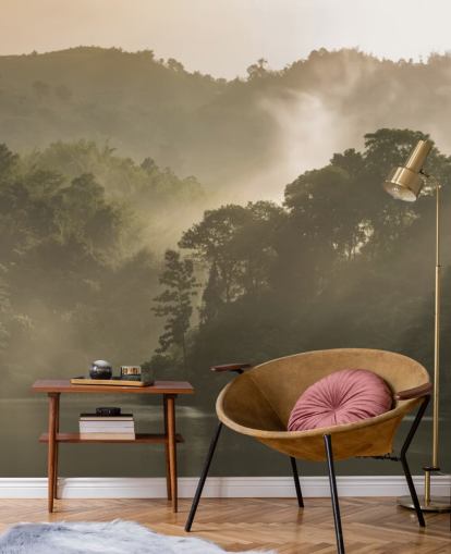 Papel Pintado Río y Bosque