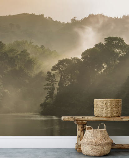 River and Forest Wallpaper