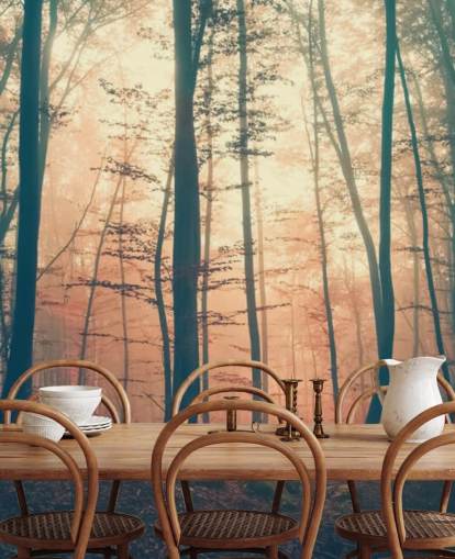 Fondo de pantalla de Sunset Forest