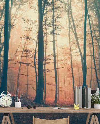 papel de parede Sunset Forest