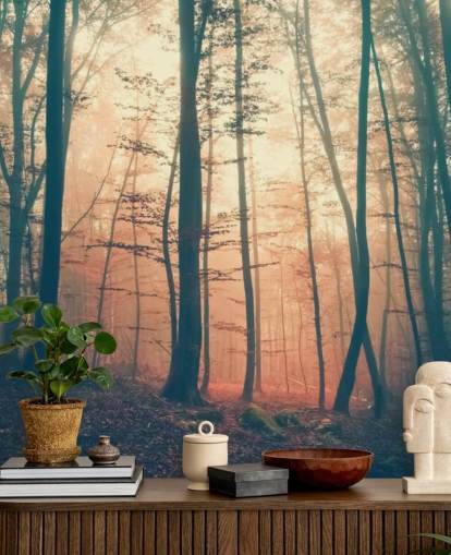 Sunset Forest behang