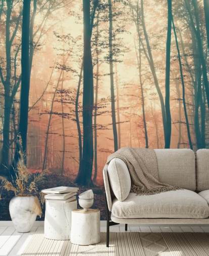 Fondo de pantalla de Sunset Forest